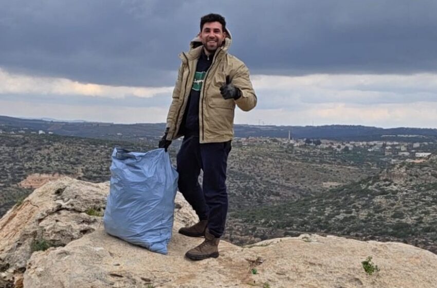  بدأ وحيدا وأصبح فريقا.. حكاية شاب مع بيئة فلسطين